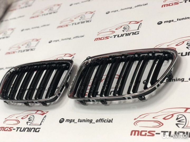 Ноздри BMW X1 E84 в стиле Х1 М хром обод