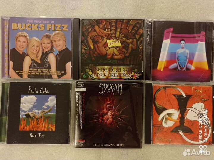 Рок CD фирменные