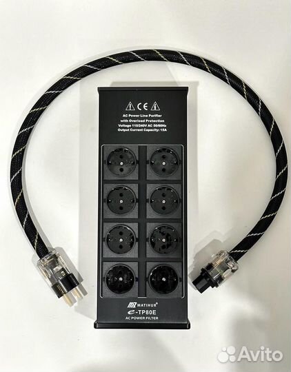 Распределитель сетевой фильтр питание 4-6-8 постов