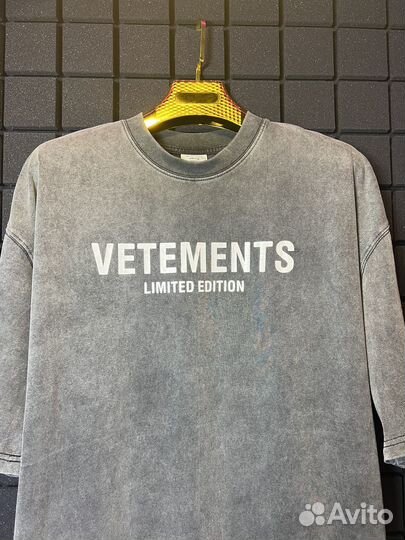 Футболка vetements limited оверсайз(унисекс)