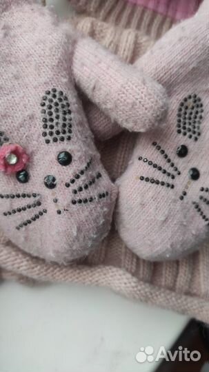 Зимняя шапка и снуд