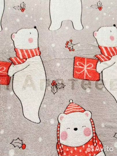 Плед новый мишки