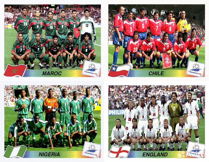 4 команды чм 1998