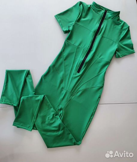 Комбинезон спортивный, для танцев Стиль Fluide fit