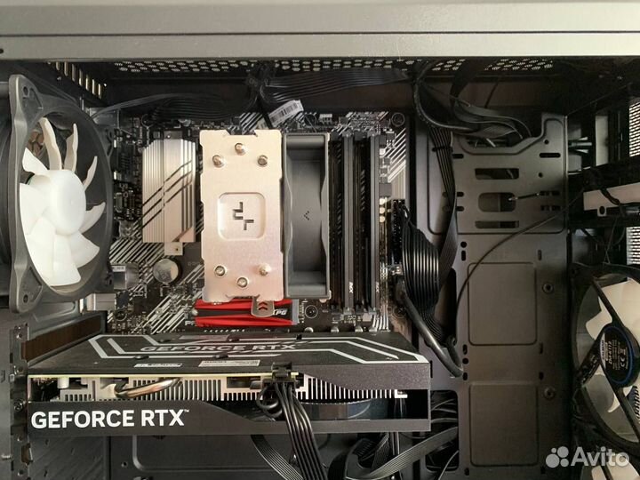 Игровой компьютер RTX 4060 Ryzen 5600 16 GB DDR4