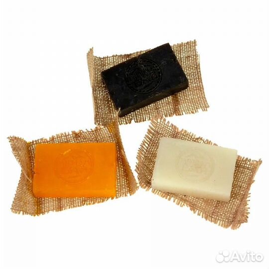 Набор мыло дегтярное, кедровое, облепиховое, 3*80