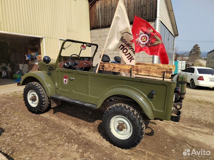 ГАЗ 69 2.1 МТ, 1960, 70 000 км