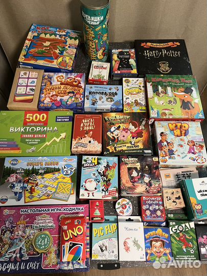Прокат детские/семейные настольные игры