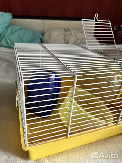 Клетка для хомяка с аксессуарами