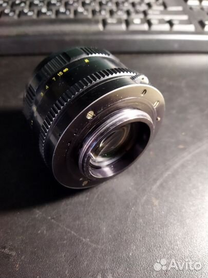 Объектив зенитар ме 1 двухлепестковый