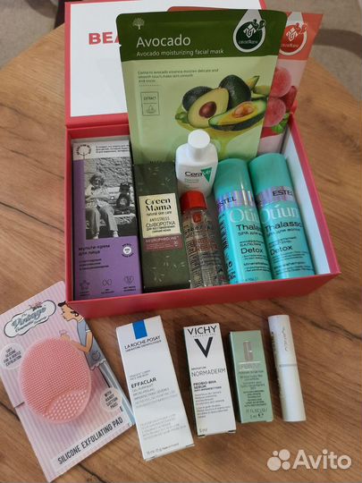 Бьюти-боксы подарки Clarins Vichy Elemis