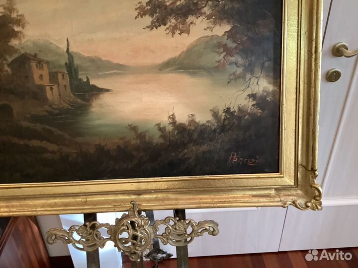 Антикварная картина. Италия