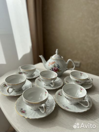 Чайный сервис Bohemia майский букет