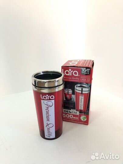 Термос lara LR04-32 термокружка 0,5л