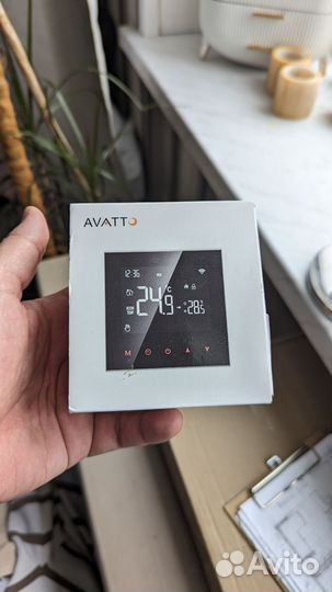 Avatto ZigBee Термостат для котла (сухой контакт)