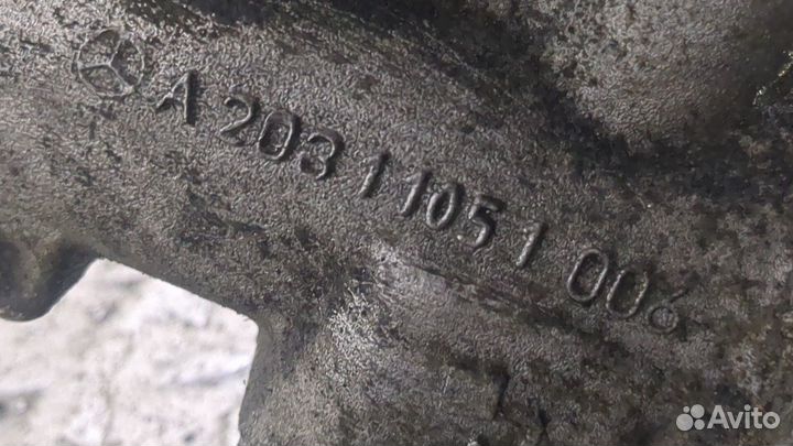 Рейка рулевая с г/у Mercedes C W203, 2004