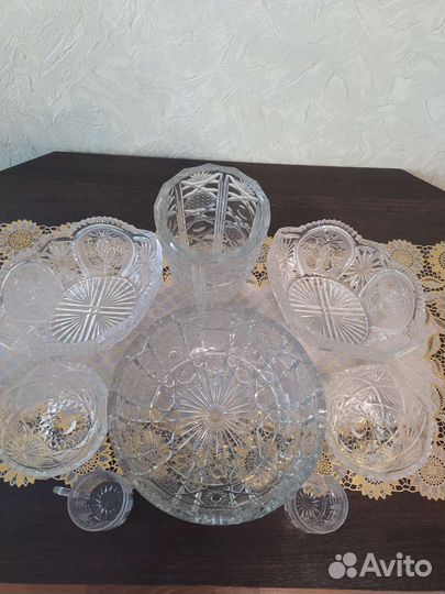 Хрустальная посуда СССР