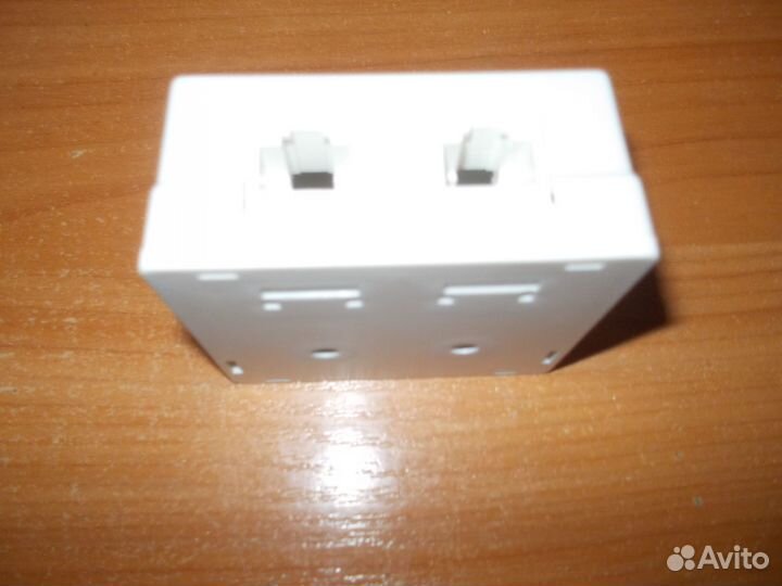 Розетка сетевая 2 порта RJ-45 bites 5е кат. новая