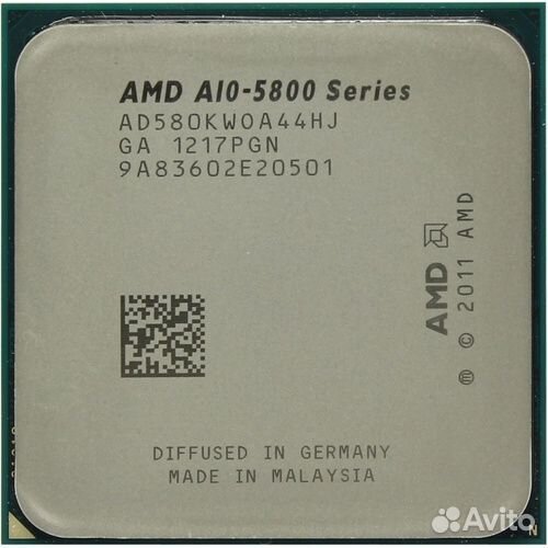 Процессор AMD A10-5800K (FM2 3.8-4.2GHz 4c/4t 65W)