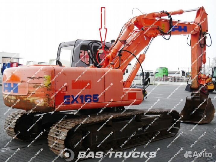 Стекло для экскаватора гусеничного Fiat Hitachi ex