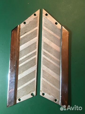 Накладки декоративные обшивки двери Газ-21 пара