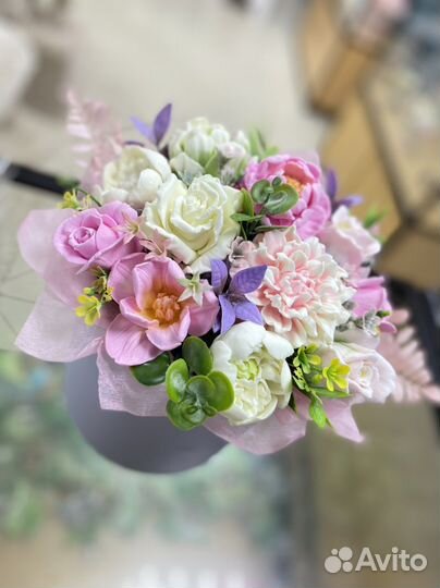 Букет из мыла