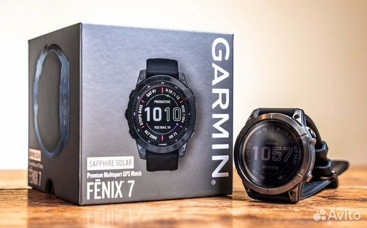 Garmin fenix 7 sapphire solar titanium