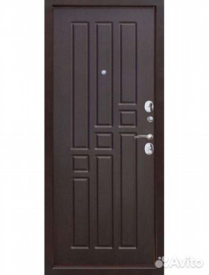 Входная металлическая дверь Гарда 8 мм Венге