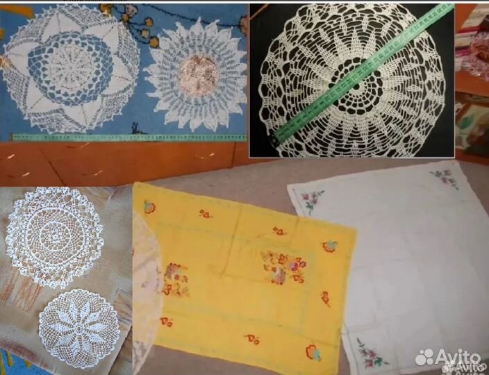 Салфетка скатерть вышивка кружево подзор рушник