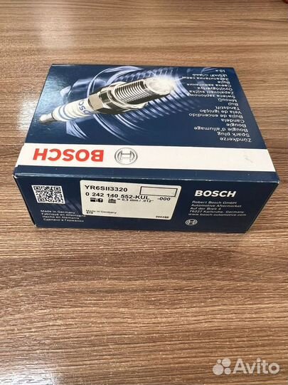Свеча зажигания 53404.3707015-10 Bosch
