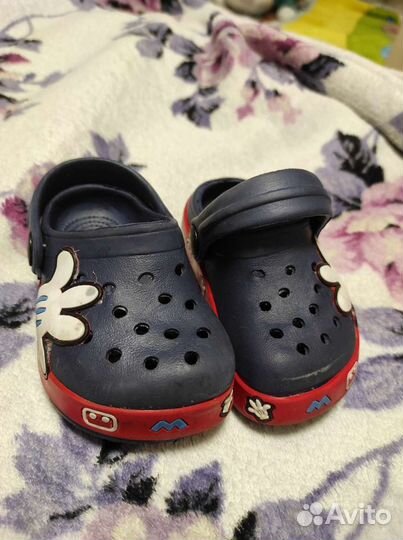 Crocs для мальчика кроксы