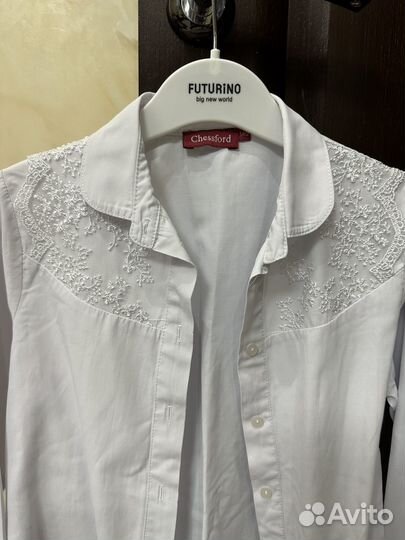 Школьные рубашки для девочек 140