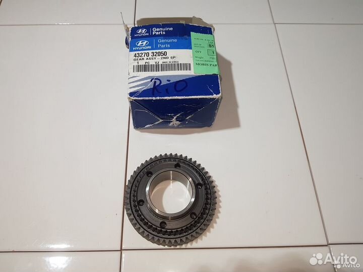 Шестерня второй передачи Hyundai-Kia 4327032050