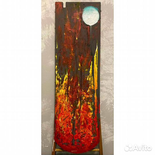 Картина “liquid moon”