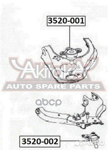 Шаровая опора 3520002 asva