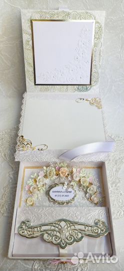 Коробочка для денег на свадьбу, открытка свадебная