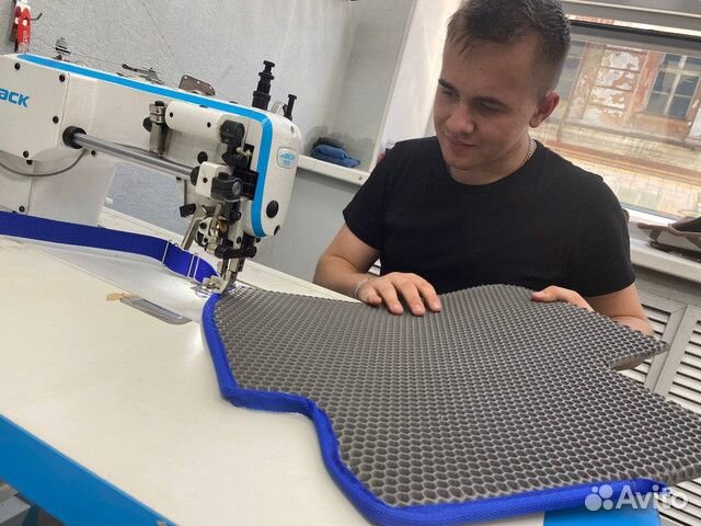 Эва / Ева / Eva коврики 3D борты + подпятник