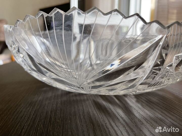 Хрусталь Вазы, салатники