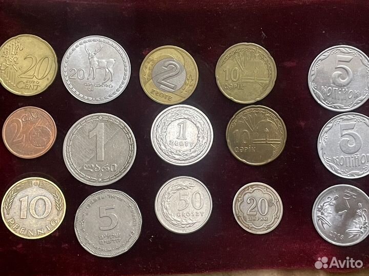 Монеты разных стран