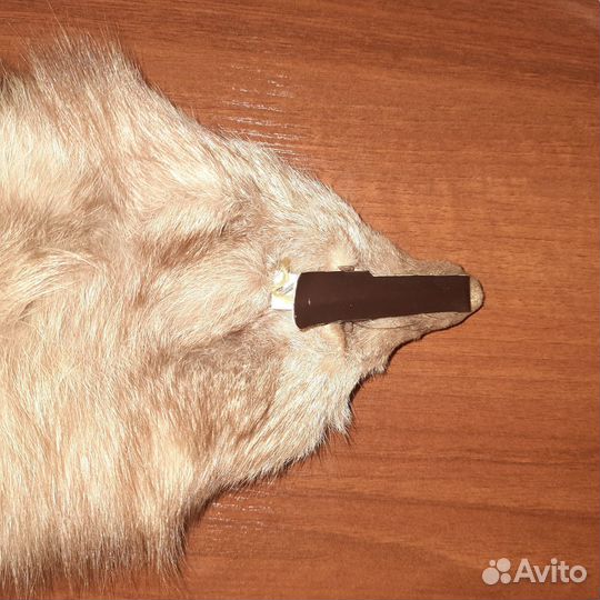 Воротник из песца