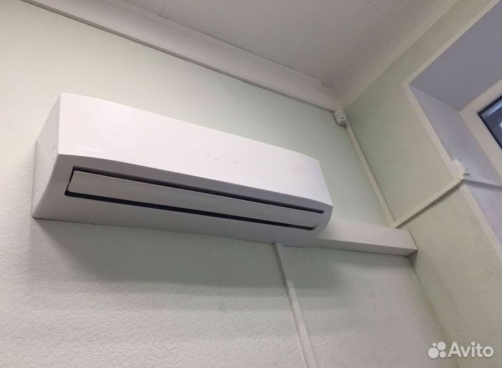 Сплит система с установкой