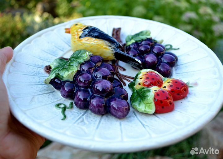 Тарелки декоративные на подвесе