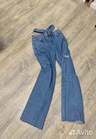 Джинсы клеш женские