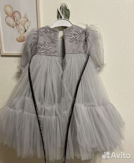 Платье для девочки 86-92