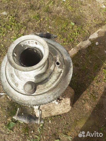 Самовар на дровах СССР латунный 10 л