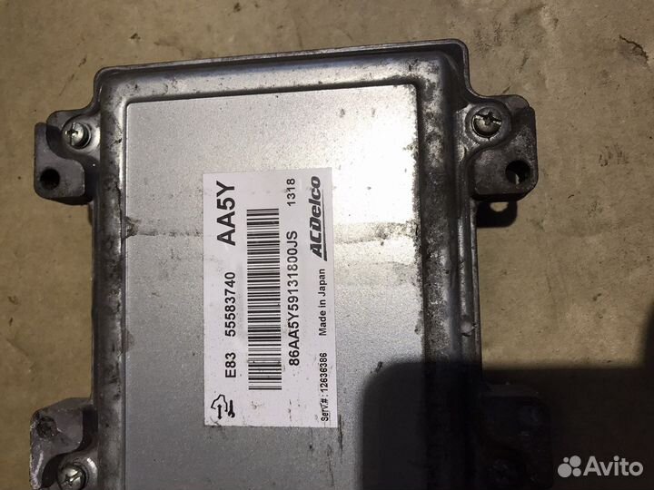 Блок управления двигателем Opel Corsa D 2012г