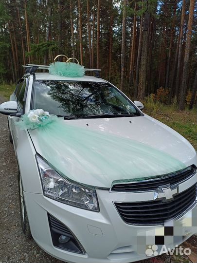 Свадебные украшения для машины