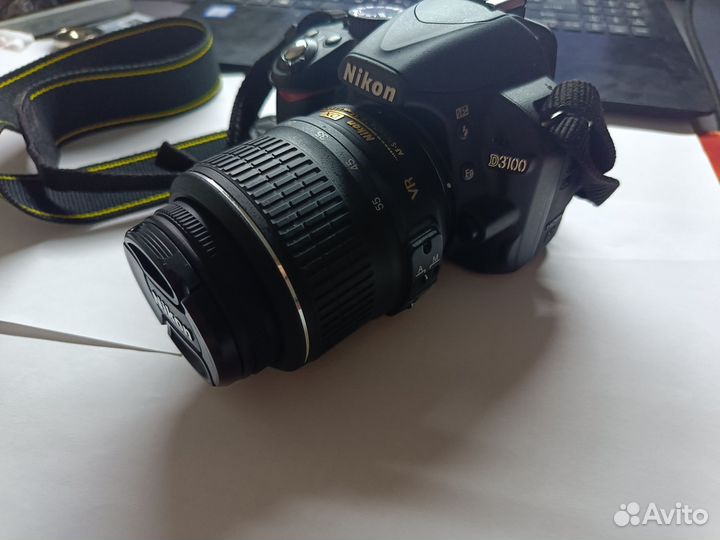 Зеркальный фотоаппарат nikon d3100 VR kit 18-55