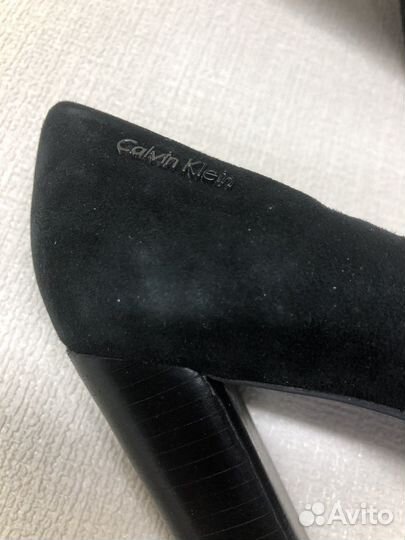 Туфли (рр 36) замшевые