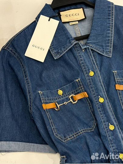 Платье джинсовое Gucci